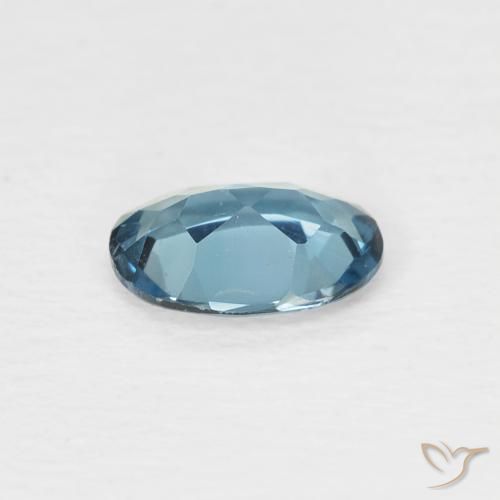 Topaz Gemstone in 7 x 5 mm (calibrated) Size for Sale, Topaz Stone in London Blue Color