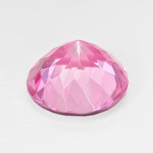 Topaz Gemstone in 14 mm (calibrated) Size for Sale, Topaz Stone in Medium Dark-Pink Color