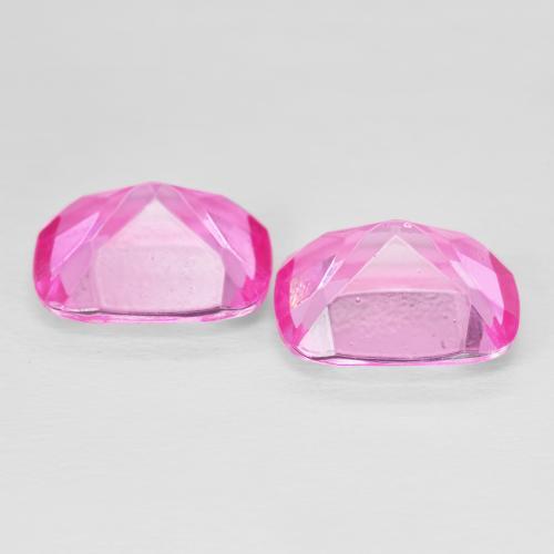 Topaz Gemstones in 14 x 12 mm (calibrated) Size for Sale, Topaz Stones in Deep Magenta Color