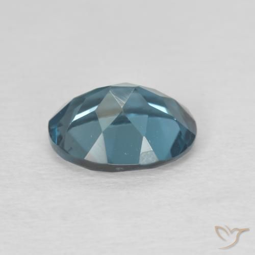 Topaz Gemstone in 9 x 7 mm (calibrated) Size for Sale, Topaz Stone in London Blue Color