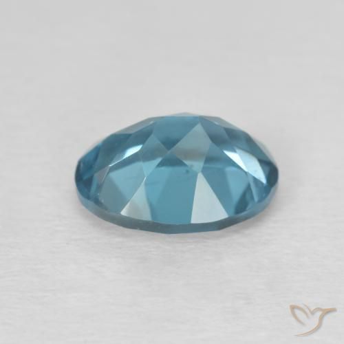 Topaz Gemstone in 9 x 7 mm (calibrated) Size for Sale, Topaz Stone in London Blue Color