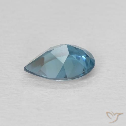 Topaz Gemstone in 7 x 5 mm (calibrated) Size for Sale, Topaz Stone in London Blue Color