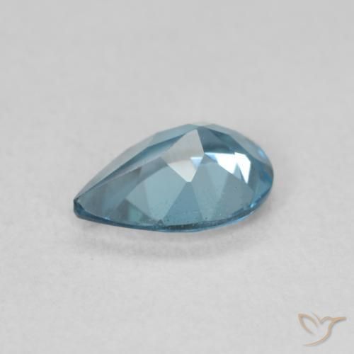 Topaz Gemstone in 7 x 5 mm (calibrated) Size for Sale, Topaz Stone in London Blue Color