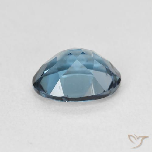 Topaz Gemstone in 9 x 7 mm (calibrated) Size for Sale, Topaz Stone in London Blue Color
