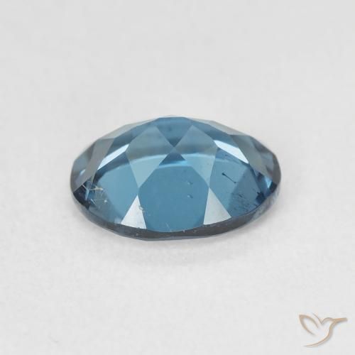 Topaz Gemstone in 9 x 7 mm (calibrated) Size for Sale, Topaz Stone in London Blue Color