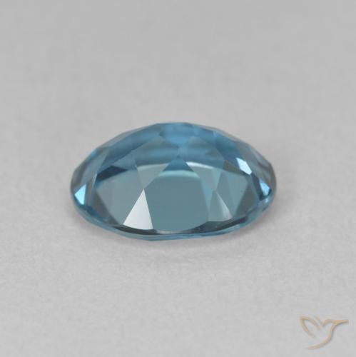 Topaz Gemstone in 9 x 7 mm (calibrated) Size for Sale, Topaz Stone in London Blue Color