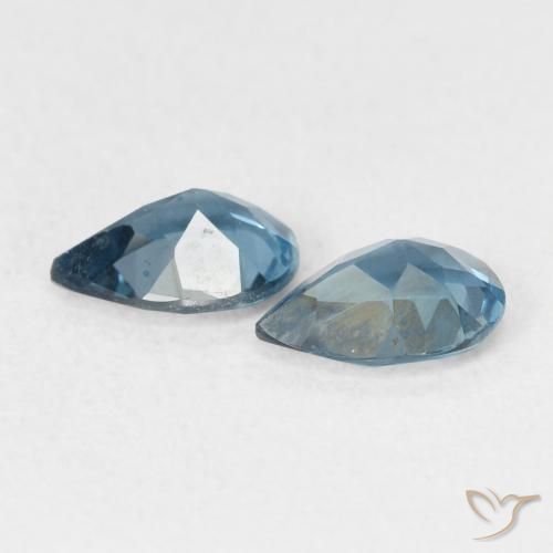 Topaz Gemstones in 7 x 5 mm (calibrated) Size for Sale, Topaz Stones in London Blue Color