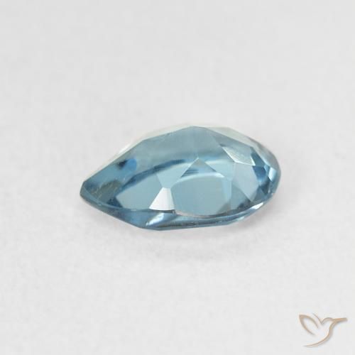 Topaz Gemstone in 7.2 x 5.2 mm Size for Sale, Topaz Stone in London Blue Color