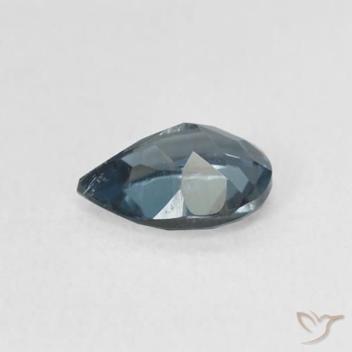 Topaz Gemstone in 7.1 x 5.2 mm Size for Sale, Topaz Stone in London Blue Color