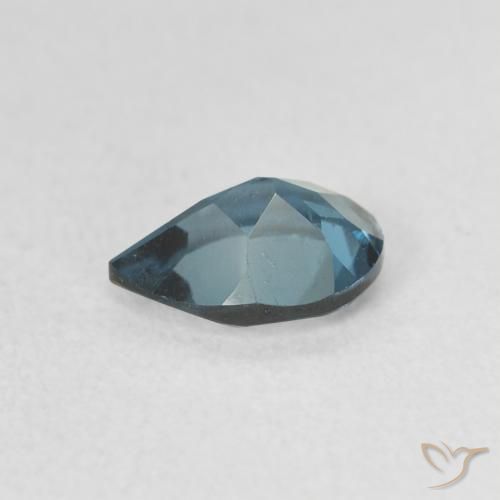 Topaz Gemstone in 7 x 5 mm (calibrated) Size for Sale, Topaz Stone in London Blue Color