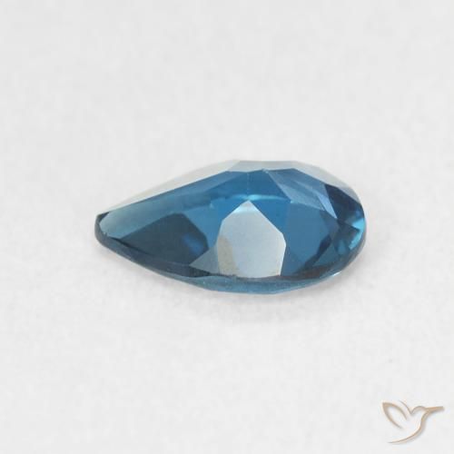 Topaz Gemstone in 7 x 5 mm (calibrated) Size for Sale, Topaz Stone in London Blue Color