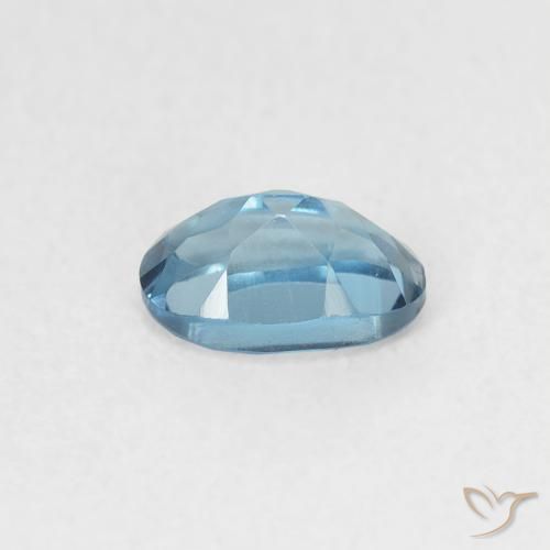 Topaz Gemstone in 6 x 4 mm (calibrated) Size for Sale, Topaz Stone in London Blue Color