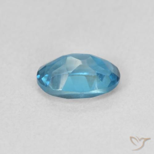 Topaz Gemstone in 6 x 4 mm (calibrated) Size for Sale, Topaz Stone in London Blue Color