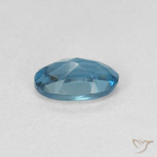 Topaz Gemstone in 6 x 4 mm (calibrated) Size for Sale, Topaz Stone in London Blue Color