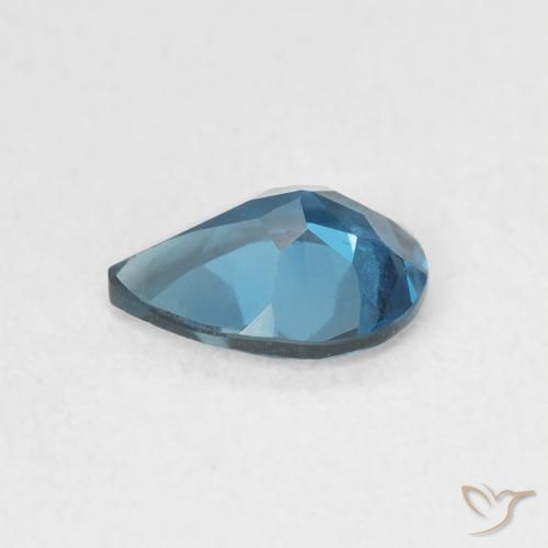 Topaz Gemstone in 7 x 5 mm (calibrated) Size for Sale, Topaz Stone in London Blue Color