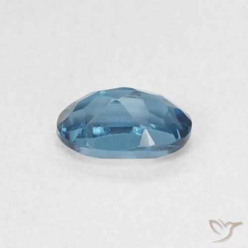 Topaz Gemstone in 6 x 4 mm (calibrated) Size for Sale, Topaz Stone in London Blue Color