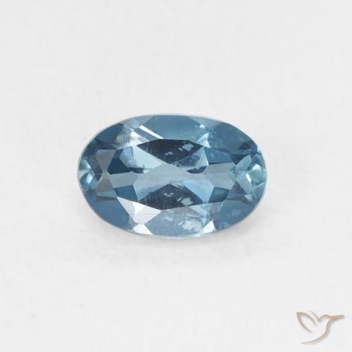 0.62ct Natural London Blue Topaz, Oval, VVS
