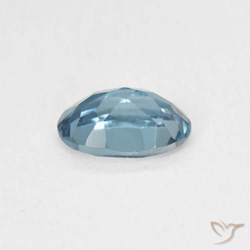 Topaz Gemstone in 6 x 4 mm (calibrated) Size for Sale, Topaz Stone in London Blue Color