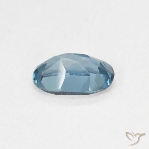 Topaz Gemstone in 6 x 4 mm (calibrated) Size for Sale, Topaz Stone in London Blue Color