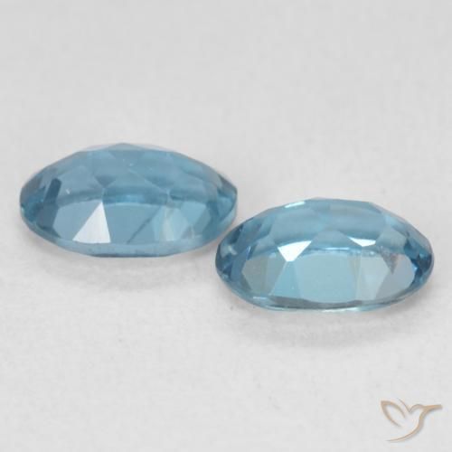 Topaz Gemstones in 6 x 4 mm (calibrated) Size for Sale, Topaz Stones in London Blue Color