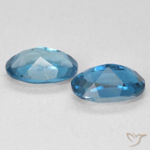 Topaz Gemstones in 6 x 4 mm (calibrated) Size for Sale, Topaz Stones in London Blue Color