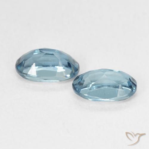 Topaz Gemstones in 6 x 4 mm (calibrated) Size for Sale, Topaz Stones in London Blue Color