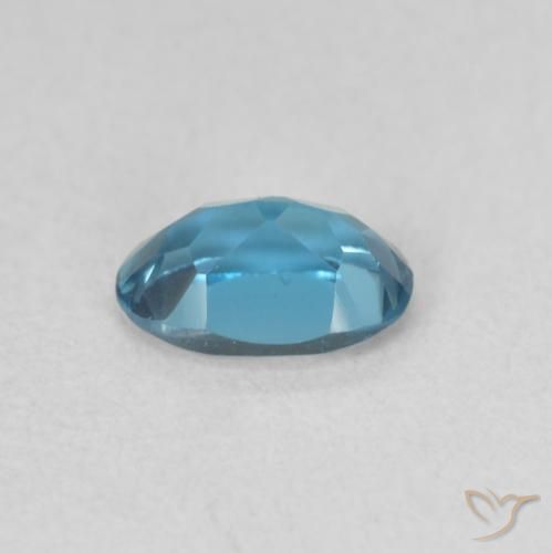 Topaz Gemstone in 6 x 4 mm (calibrated) Size for Sale, Topaz Stone in London Blue Color