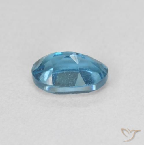 Topaz Gemstone in 6 x 4 mm (calibrated) Size for Sale, Topaz Stone in London Blue Color