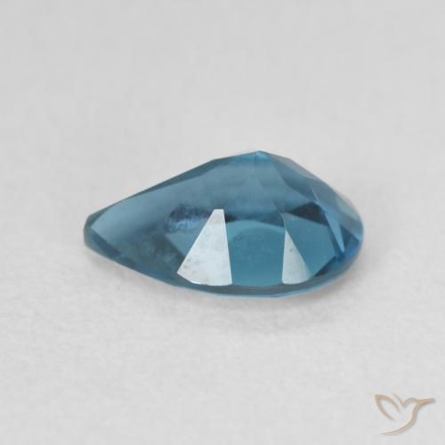 Topaz Gemstone in 7 x 5 mm (calibrated) Size for Sale, Topaz Stone in London Blue Color