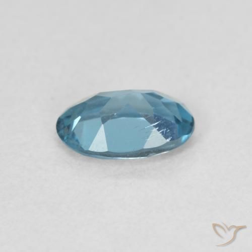 Topaz Gemstone in 6 x 4 mm (calibrated) Size for Sale, Topaz Stone in London Blue Color