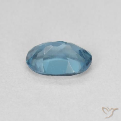 Topaz Gemstone in 6.2 x 4.3 mm Size for Sale, Topaz Stone in London Blue Color