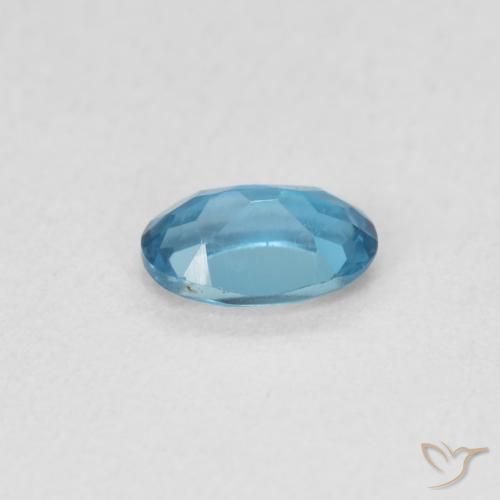 Topaz Gemstone in 6 x 4 mm (calibrated) Size for Sale, Topaz Stone in London Blue Color