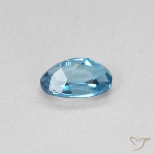 Topaz Gemstone in 6 x 4 mm (calibrated) Size for Sale, Topaz Stone in London Blue Color