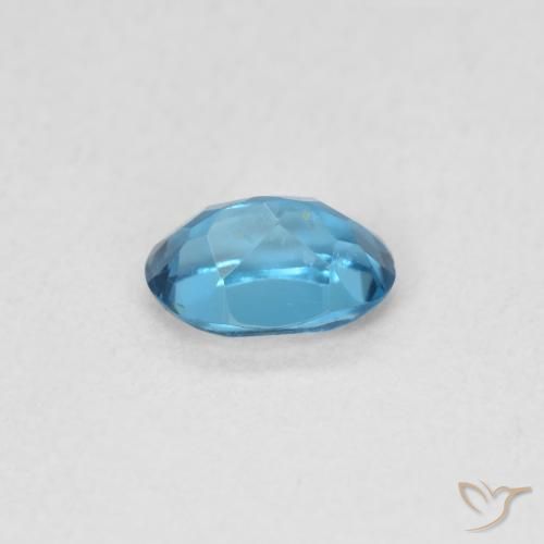 Topaz Gemstone in 6 x 4 mm (calibrated) Size for Sale, Topaz Stone in London Blue Color