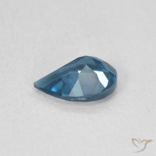 Topaz Gemstone in 7 x 5 mm (calibrated) Size for Sale, Topaz Stone in London Blue Color