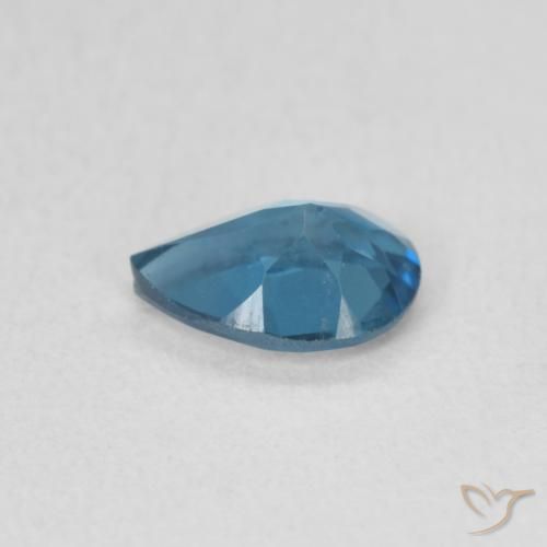 Topaz Gemstone in 7 x 5 mm (calibrated) Size for Sale, Topaz Stone in London Blue Color