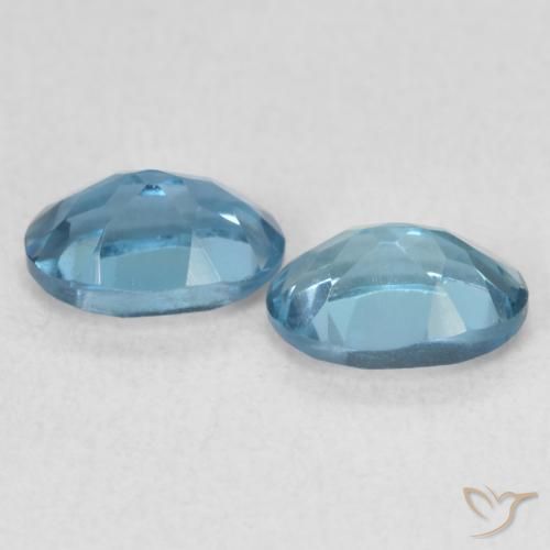 Topaz Gemstones in 6.2 x 4.2 mm Size for Sale, Topaz Stones in London Blue Color