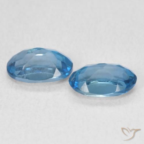 Topaz Gemstones in 6 x 4 mm (calibrated) Size for Sale, Topaz Stones in London Blue Color