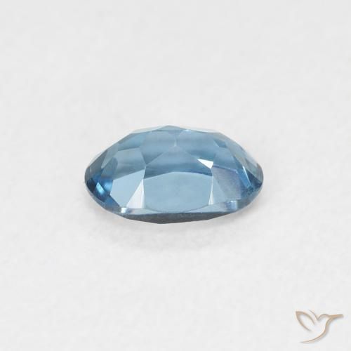 Topaz Gemstone in 6 x 4 mm (calibrated) Size for Sale, Topaz Stone in London Blue Color