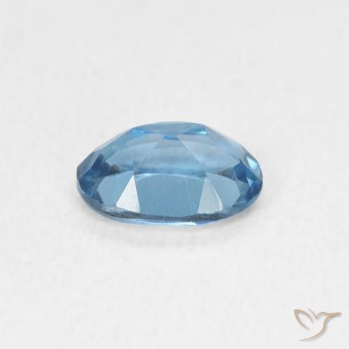Topaz Gemstone in 6.3 x 4.2 mm Size for Sale, Topaz Stone in London Blue Color