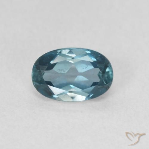 0.66ct Natural London Blue Topaz, Oval, VVS