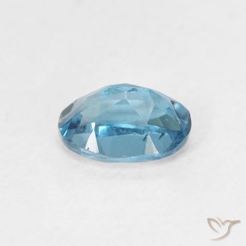 Topaz Gemstone in 5.6 x 4 mm Size for Sale, Topaz Stone in London Blue Color