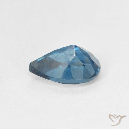 Topaz Gemstone in 7 x 5 mm (calibrated) Size for Sale, Topaz Stone in London Blue Color