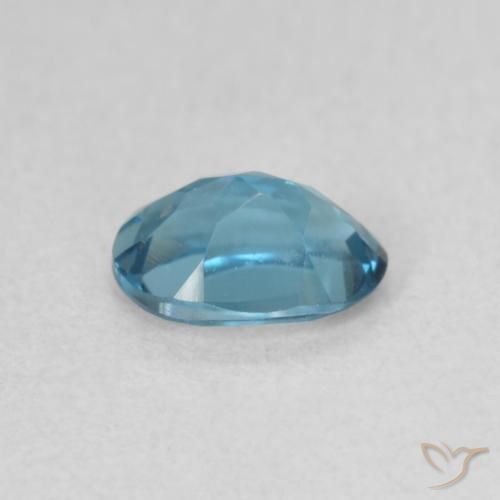 Topaz Gemstone in 6.2 x 4.3 mm Size for Sale, Topaz Stone in London Blue Color