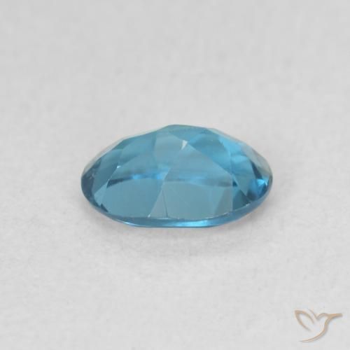 Topaz Gemstone in 6.1 x 4.3 mm Size for Sale, Topaz Stone in London Blue Color