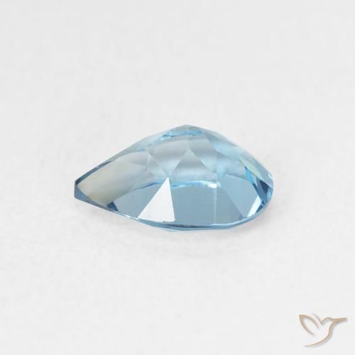 Topaz Gemstone in 7 x 5 mm (calibrated) Size for Sale, Topaz Stone in London Blue Color