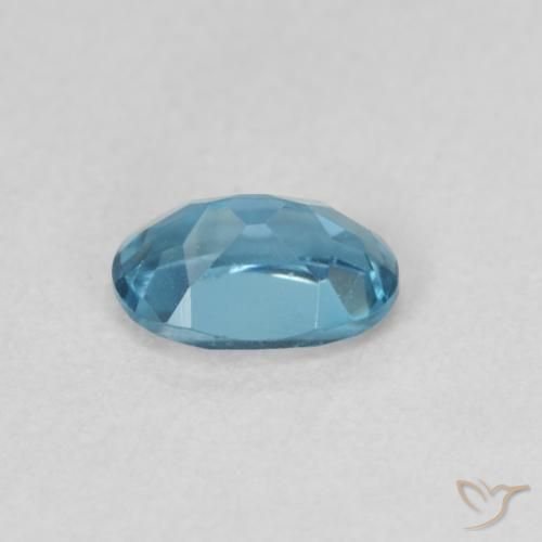 Topaz Gemstone in 6 x 4 mm (calibrated) Size for Sale, Topaz Stone in London Blue Color