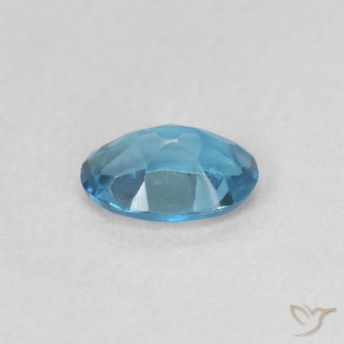 Topaz Gemstone in 6 x 4 mm (calibrated) Size for Sale, Topaz Stone in London Blue Color