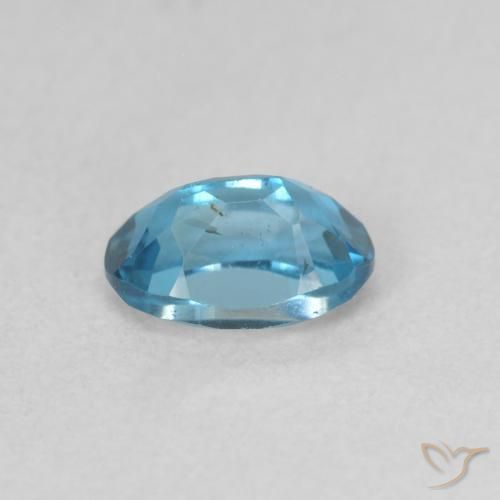 Topaz Gemstone in 6 x 4 mm (calibrated) Size for Sale, Topaz Stone in London Blue Color