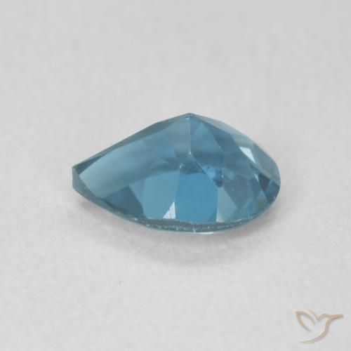Topaz Gemstone in 6.6 x 5 mm Size for Sale, Topaz Stone in London Blue Color